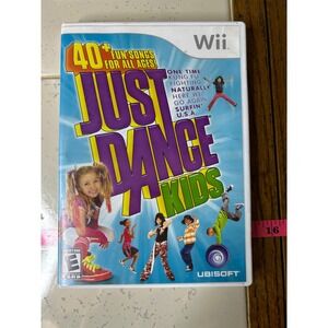 Wii Just Dance Kids Video Game 40 Fun Songs All Ages Party Dance